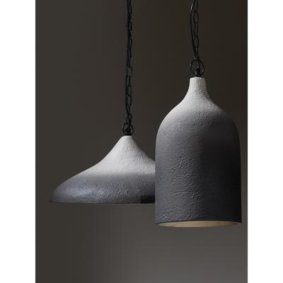 Подвесной светильник Bergenson Bjorn Светильник подвесной sustainable collection, D22х39 см, черный/белый арт. BB0000174