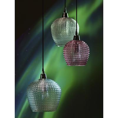 Подвесной светильник Bergenson Bjorn Светильник подвесной каскадный aurora, D50 см, сливовый/серый/прозрачный арт. BB0000562