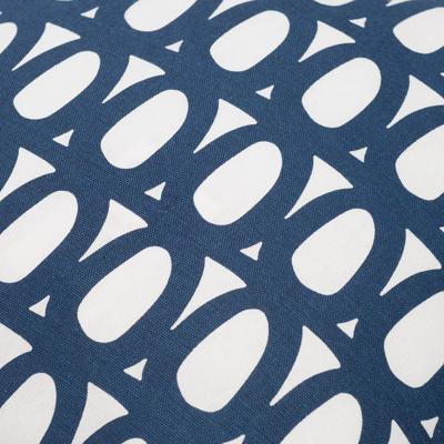 Чехол Tkano Чехол на подушку с принтом twirl темно-синего цвета из коллекции cuts&pieces, 45х45 см арт. TK21-CC0007