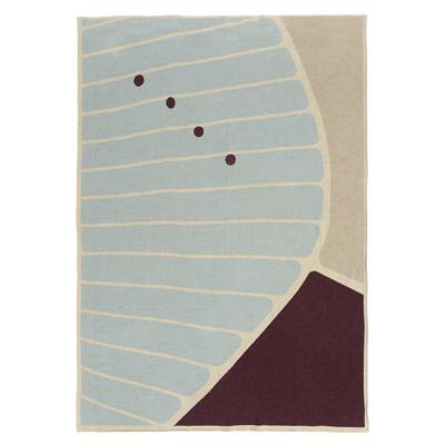 Плед Tkano Плед из хлопка с рисунком tea plantation из коллекции terra, 130х180 см арт. TK22-TH0002