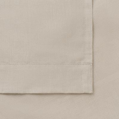 Комплект Tkano Штора из хлопка и льна бежево-серого цвета из коллекции essential, 150х290 см арт. TK23-CUR0006