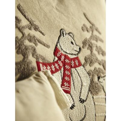 Комплект Tkano Подушка декоративная festive bears из коллекции new year essential, 45х45 см арт. TK24-CU0018