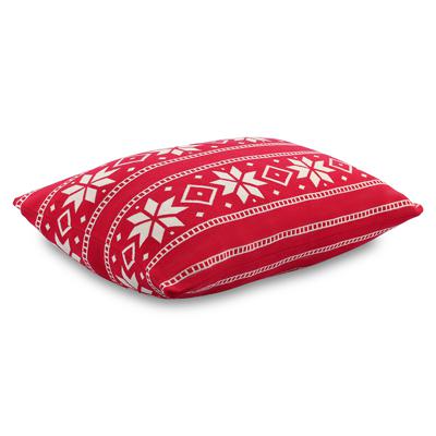 Комплект Tkano Подушка вязаная с новогодним рисунком frostwork из коллекции new year essential, 40x60 см арт. TK25-CU0029
