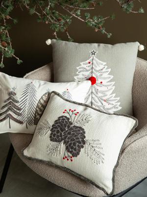 Комплект Tkano Чехол на подушку enchanted pines из коллекции new year essential, 30х45 см арт. TK25-CC0017