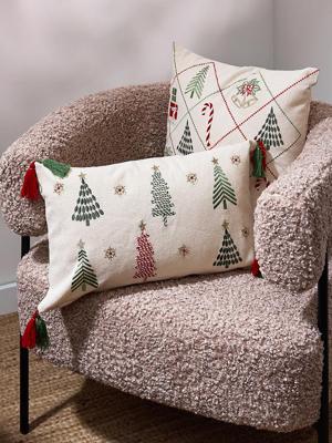 Комплект Tkano Чехол на подушку frozen pines из коллекции new year essential, 30х50 см арт. TK25-CC0020