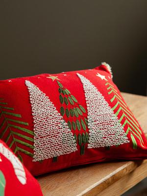 Комплект Tkano Чехол на подушку icy forest из коллекции new year essential, 30х45 см арт. TK25-CC0022