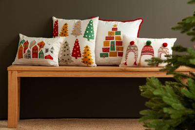 Комплект Tkano Чехол на подушку jolly forest из коллекции new year essential, 45х45 см арт. TK25-CC0026