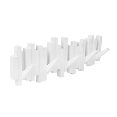 Вешалка Umbra Вешалка настенная sticks, 49,3 см, белая, 5 крючков арт. 318211-660