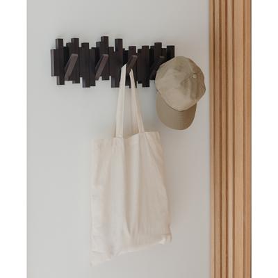 Вешалка Umbra Вешалка настенная sticks, 49,3 см, эспрессо, 5 крючков арт. 318211-213