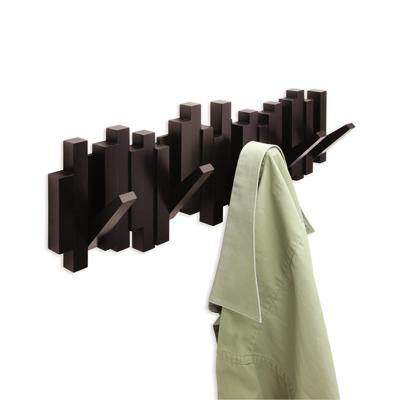 Вешалка Umbra Вешалка настенная sticks, 49,3 см, эспрессо, 5 крючков арт. 318211-213