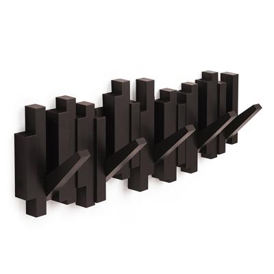 Вешалка Umbra Вешалка настенная sticks, 49,3 см, эспрессо, 5 крючков арт. 318211-213