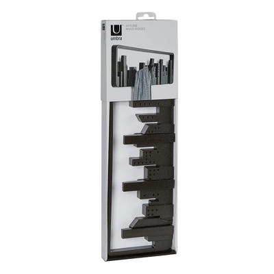 Вешалка Umbra Вешалка настенная skyline, 50 см, черная, 5 крючков арт. 318190-040