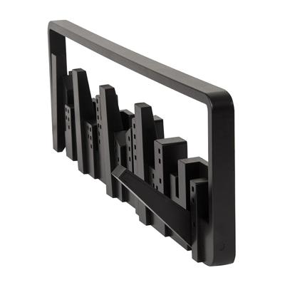 Вешалка Umbra Вешалка настенная skyline, 50 см, черная, 5 крючков арт. 318190-040