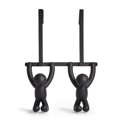 Вешалка Umbra Вешалка надверная buddy, 21,6 см, черная, 2 крючка арт. 1004260-040