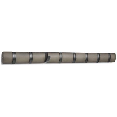Вешалка Umbra Вешалка настенная flip, 81 см, 8 крючков, серая/олово арт. 318858-1045