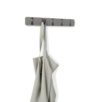 Вешалка Umbra Вешалка настенная flip, 5 крючков, серая арт. 318850-1045
