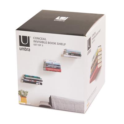 Полка Umbra Набор полок conceal, 13х13х14 см, сталь, 3 шт. арт. 330639-560