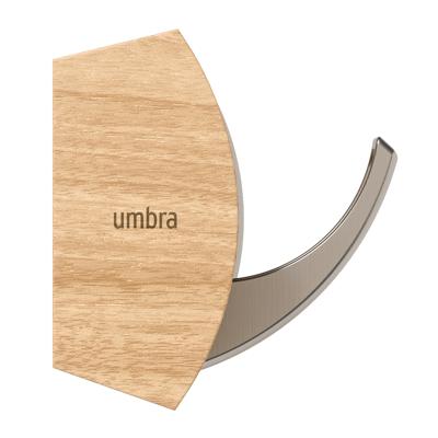 Вешалка Umbra Вешалка настенная flip, 3 крючка, натуральное дерево арт. 318853-390-F
