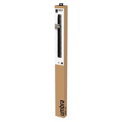 Вешалка Umbra Вешалка настенная flip, 8 крючков, черная арт. 318858-040