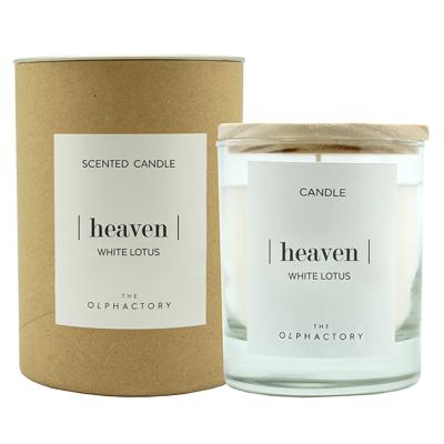 Свеча AMBIENTAIR Свеча ароматическая the olphactory, heaven, white lotus, 40 ч арт. VV401WLTO