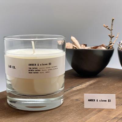 Свеча AMBIENTAIR Свеча ароматическая lab co, amber&clove, 40 ч арт. VV040GCLB