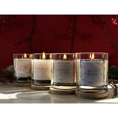 Свеча AMBIENTAIR Свеча ароматическая gifting, caramel&apple, 40 ч арт. VV401MDTO
