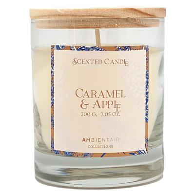 Свеча AMBIENTAIR Свеча ароматическая gifting, caramel&apple, 40 ч арт. VV401MDTO
