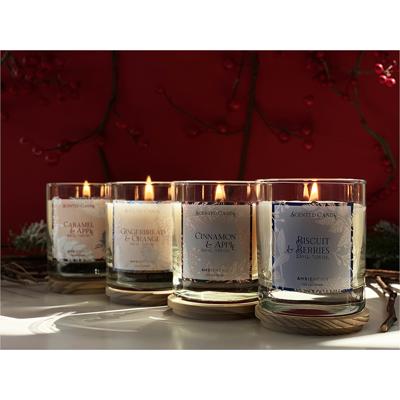 Свеча AMBIENTAIR Свеча ароматическая gifting, cinnamon&apple, 40 ч арт. VV401MCTO