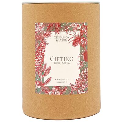 Свеча AMBIENTAIR Свеча ароматическая gifting, cinnamon&apple, 40 ч арт. VV401MCTO