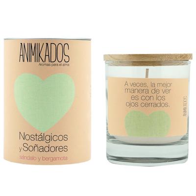 Свеча AMBIENTAIR Свеча ароматическая animikados, butterfly spirit, sandalo y bergamota, 40 ч арт. VV007NSAM