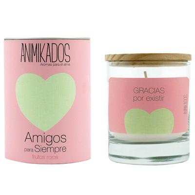 Свеча AMBIENTAIR Свеча ароматическая animikados, friends for life, frutos rojos, 40 ч арт. VV007ASAM