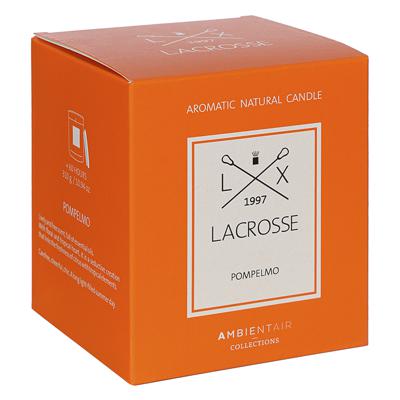 Свеча AMBIENTAIR Свеча ароматическая lacrosse, pompelmo (новая), 60 ч арт. VV060PNLC_new