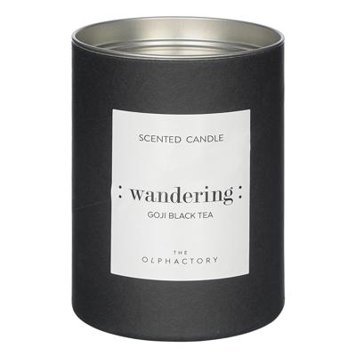 Свеча AMBIENTAIR Свеча ароматическая the olphactory, wandering black, goji black tea (новая), 40 ч арт. VV401GJBTO_new