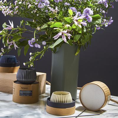 Свеча Tkano Свеча ароматическая cypress, jasmine & patchouli из коллекции edge, бежевый, 30 ч арт. TK23-ARO0021