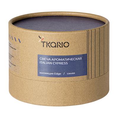 Свеча Tkano Свеча ароматическая italian cypress из коллекции edge, синий, 30 ч арт. TK23-ARO0001