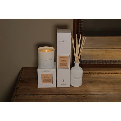 Свеча AMBIENTAIR Свеча ароматическая the olphactory, white insignia, silken tobacco, 60 ч арт. VV060SKWTO