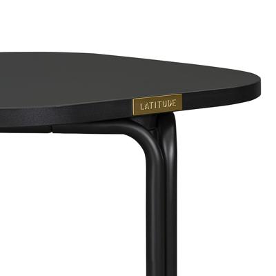 Стол LATITUDE Столик кофейный ror, 50х50 см, черный арт. RORTBL_C_SQBKBKBK