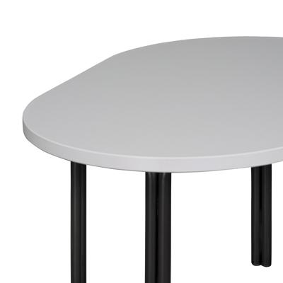 Стол LATITUDE Столик кофейный ror, 75х50 см, черный/серый арт. RORTBL_C_OBKGRGR