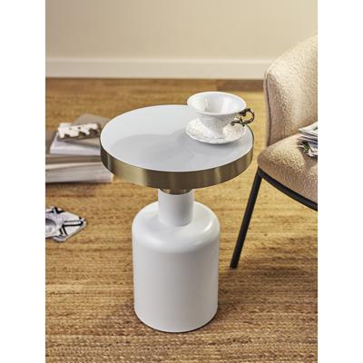 Стол Bergenson Bjorn Столик журнальный froud, D35 см, белый арт. BB0000632