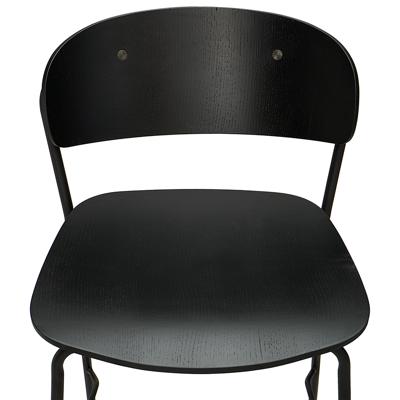 Стул барный Bergenson Bjorn Стул барный torfrid, черный арт. BB0000106