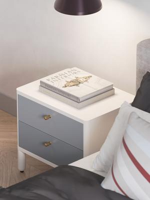 Комод LATITUDE Тумба прикроватная saga, hordur, 55х40х50 см, белая арт. SGNSTDHRDRWH