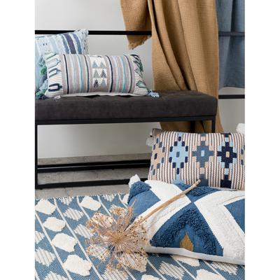 Ковер Tkano Ковер из хлопка синего цвета argyle из коллекции ethnic, 160х230 см арт. TK20-DR0038