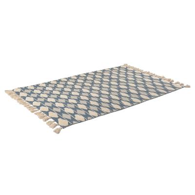 Ковер Tkano Ковер из хлопка синего цвета argyle из коллекции ethnic, 160х230 см арт. TK20-DR0038