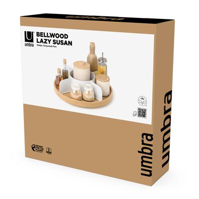Остальные предметы Umbra Органайзер для специй bellwood, белый/натуральное дерево арт. 1019936-668