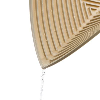 Остальные предметы ЯЯЯ Коврик для сушки посуды dry flex, 34,6х44,6 см, бежевый арт. SS0000124