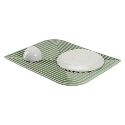 Остальные предметы ЯЯЯ Коврик для сушки посуды dry flex, 34,6х44,6 см, шалфей арт. SS0000259