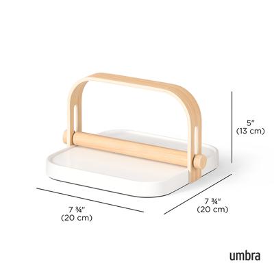Остальные предметы Umbra Держатель для салфеток bellwood, белый/натуральное дерево арт. 1022631-668