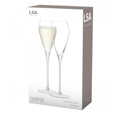 Набор LSA International Набор бокалов для просекко wine, 250 мл, 2 шт. арт. G1309-10-301
