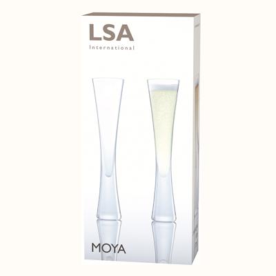 Бокал LSA International Набор бокалов для шампанского moya, 170 мл, 2 шт. арт. G474-04-985