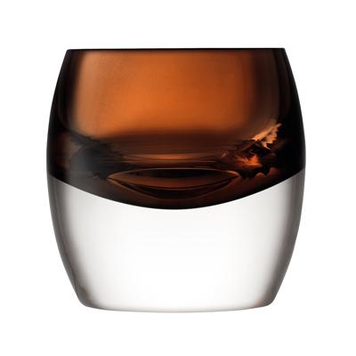 Стакан LSA International Набор низких стаканов whisky club, 230 мл, коричневый, 2 шт. арт. G1532-08-866